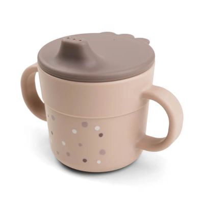 Dječija šolja 2 u 1, Happy dots Powder