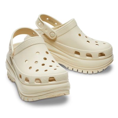 Crocs klompe Classic Mega Crush bež