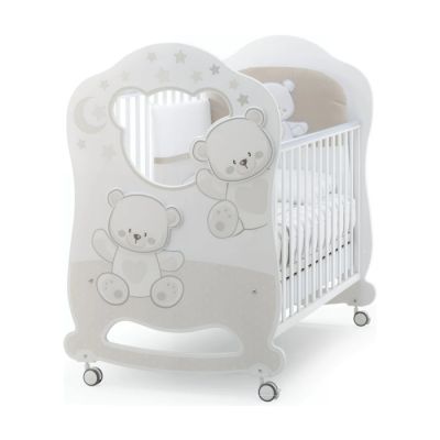Krevet Oblo` Jolie white/taupe