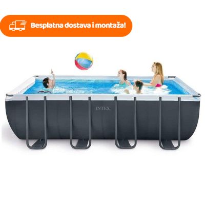 Intex bazen Ultra XTR - set sa metalnom konstrukcijom  5.49m x 2.74m x 1.32m