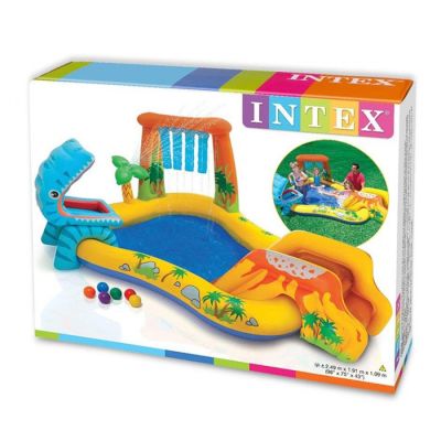 Intex djeciji bazen Dinosaurus play centar 249x191x109 cm