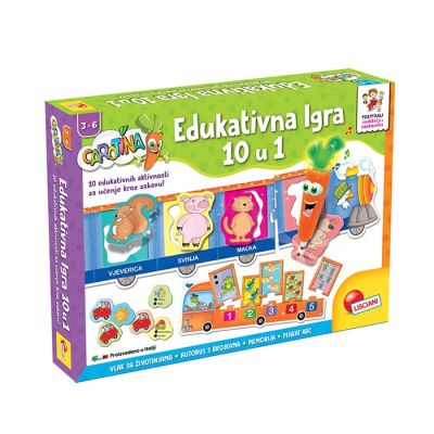 Carotina- edukativna igra 10 u 1