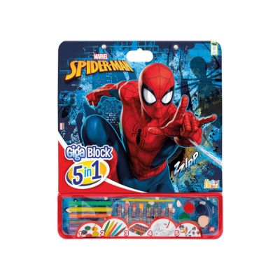 Igračka Giga block 5 u 1 Spiderman