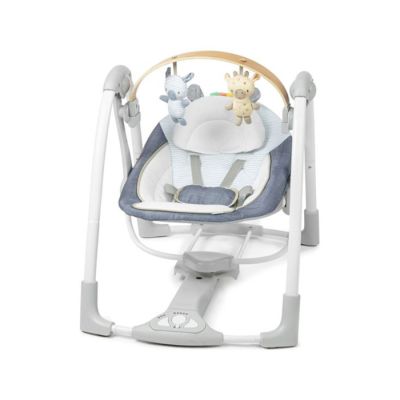 Ljuljaška za bebe Ingenuity Decor Chambray