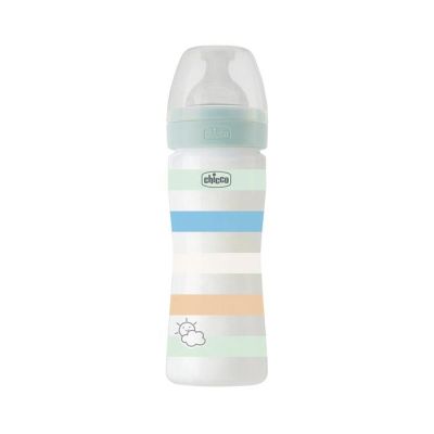 Flasica wb pvc 250 ml 2+silikon wb 0%bpa zelena