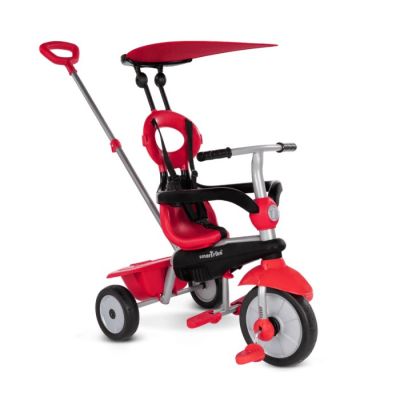 Tricikl smart trike Zoom-crveni