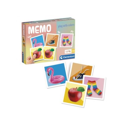 Igračka Clementoni memo pocket Noli play with colours