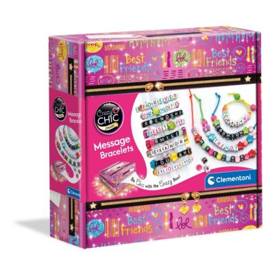 Igračka Crazy Chic,  kutija narukvica sa porukama