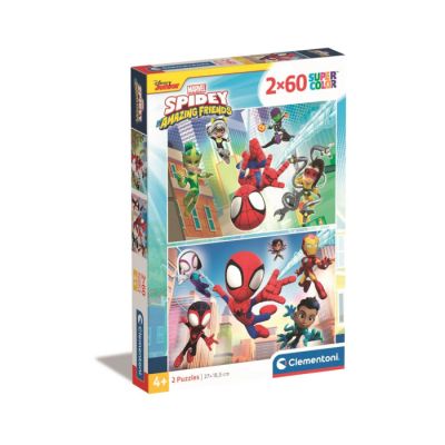 Igračka Clementoni puzle 2x60 Spidey and friends