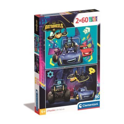 Igračka Clementoni puzle 2x60 batwheels