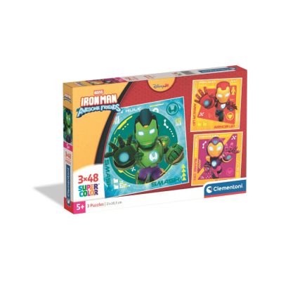 Igračka Clementoni puzle 3x48 Iron man