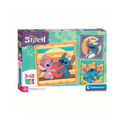 Igračka Clementoni puzle 3x48 square Stitch