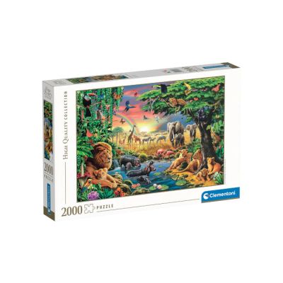 Igračka Clementoni puzle 2000 kom. The African Gathering