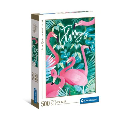 Igračka Clementoni puzle 500 kom., Flamingosi