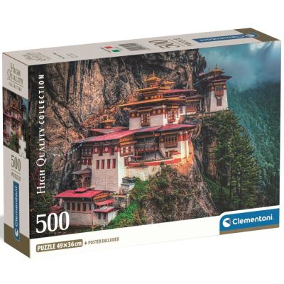 Igračka Clementoni puzle 500 komada, tiger`s nest