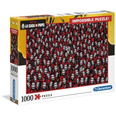 Igračka Clementoni puzle 1000 kom., Impossible la casa de papel