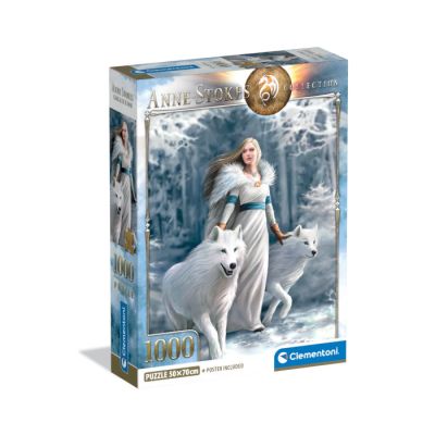 Igračka Clementoni puzle 1000 kom., Anne Stokes winter guardians