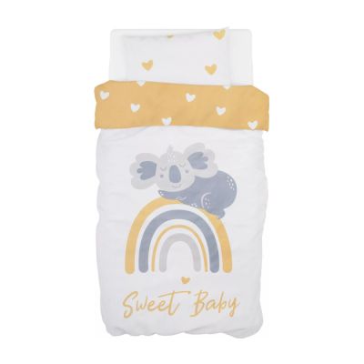 Posteljina sa ogradicom  Bubaba Yellow heart