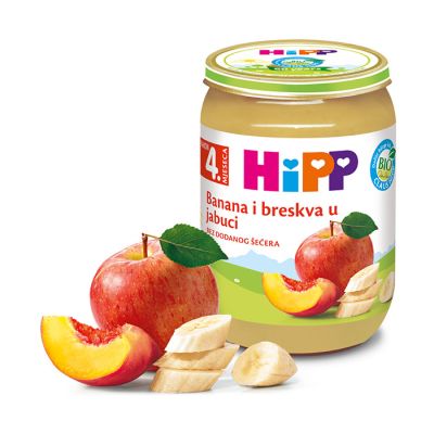 Kašica voćna - banana/breskva u jabuci 190g