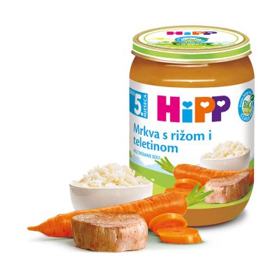 Kašica mesna -riža/šargarepa i teletina 190g