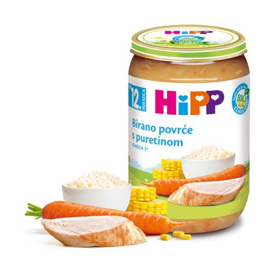 Kašica mesna-ćuretina birano povrće  220g