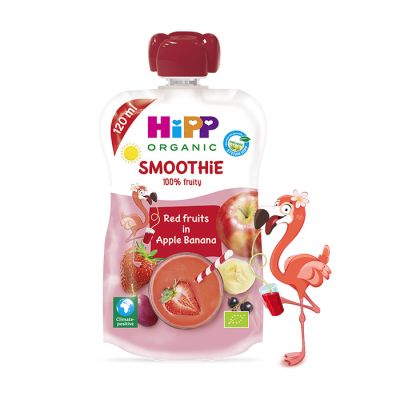 Voće u tubi - smoothie crveno voće sa jabukom i bananom120g