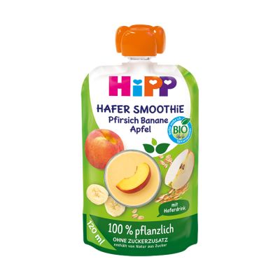 Voće u tubi - smoothie jabuka,banana,breskva sa ovsenim napitkom120ml