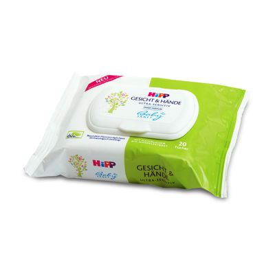 HiPP vlažne maramice za lice i ruke  20kom