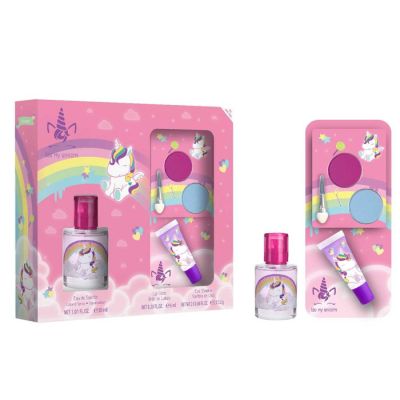 Set toaletna voda Unicorn30ml. +sjaj za usne+ sjenka za oči