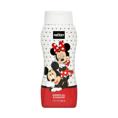 Gel za tuširanje Mickey&Minnie + šampon 500ml.
