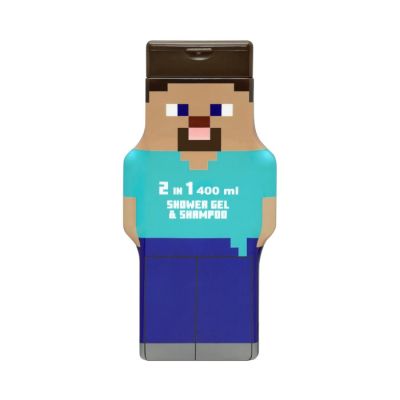 Gel za tuširanje Minecraft + šampon 2D 400ml.