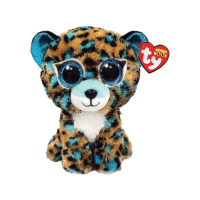 Igračka Ty Pliš plavi leopard 15cm