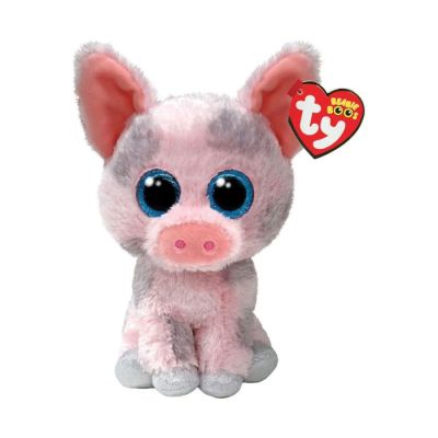 Igračka Ty Pliš pink prase, 15cm. regular