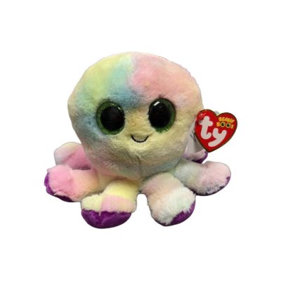 Igračka Ty Pliš šareni oktopod, regular