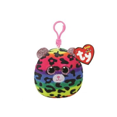 Igračka privezak Ty Pliš leopard, clip