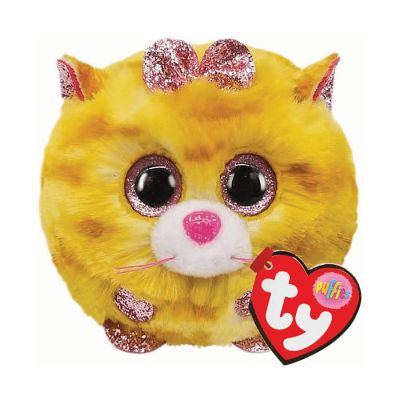 Igračka plišana mačka žuta