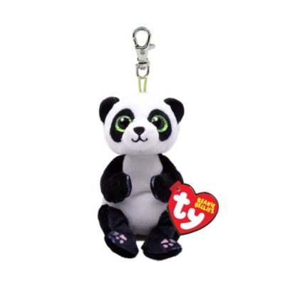 Igračka privezak Ty Pliš panda, clip