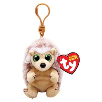 Igračka privezak Ty Pliš jež 8.5cm., clip