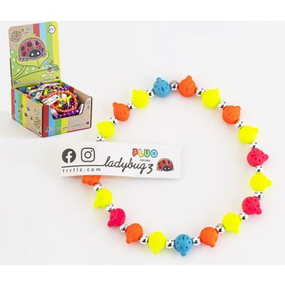 Narukvica ladybugz fluo