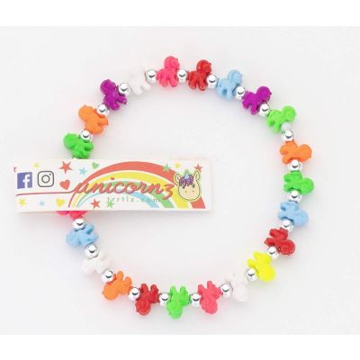 Narukvica unicorn fluo