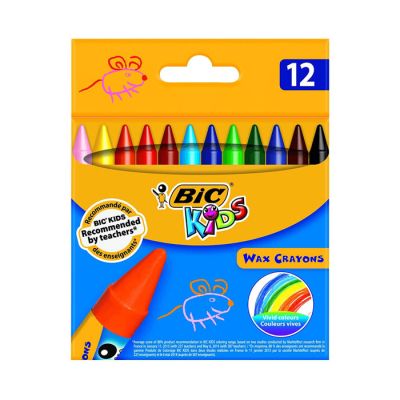BIC Wax Cray,Cbwx voštane bojice 12/1