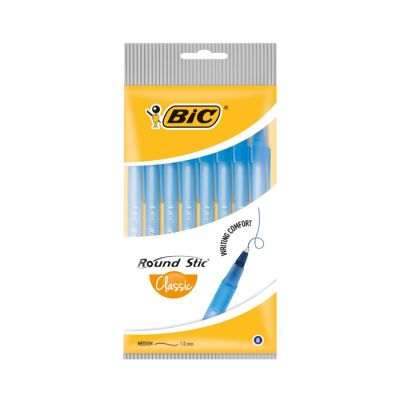 BIC Round  Stic plava hemijska 8/1
