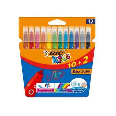 Bic Kids Kid Couleur 10 + 2 flomasteri