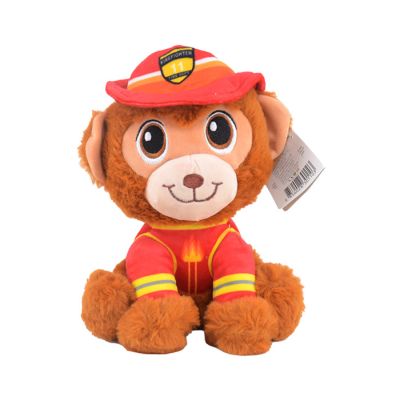 Igracka PLIŠ MAJMUN VATROGASAC 20 CM