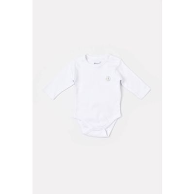 Bebi bodi BiOrganic dugi rukav,bijeli,68cm.