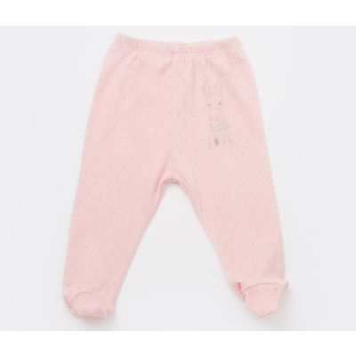 Pantalone za bebe BiBaby zeko roze 68 cm