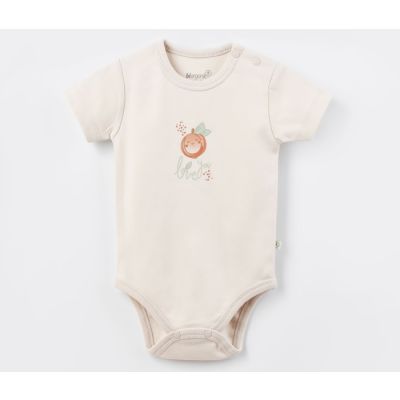 Bodi za bebu BiOrganic voće bež 74 cm