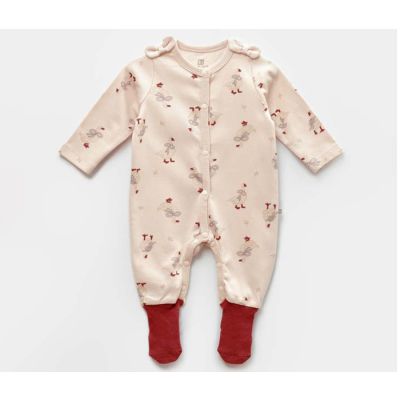 Špilhozna BiBaby patka bež/roza 68 cm