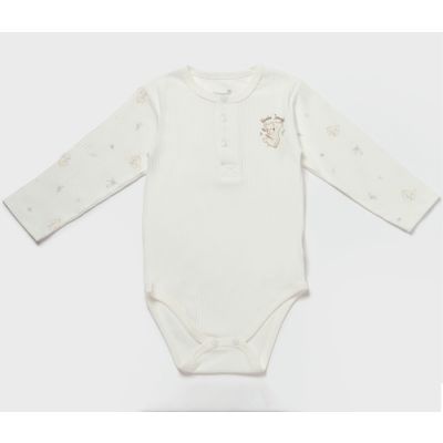 Bebi bodi dugi rukav Biorganic, zeleni 98 cm