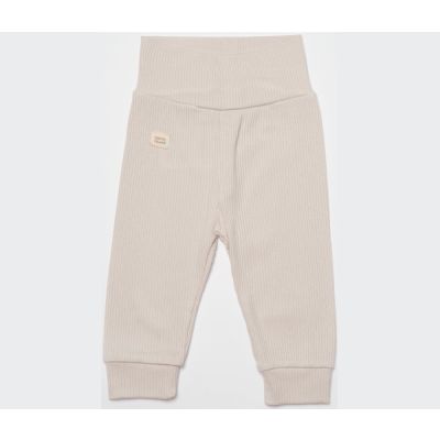 Bebi pantalone Biorganic, bež 86 cm